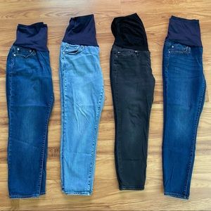 Gap Maternity 31S Full Panel Jeans Bundle! Excellent Condition